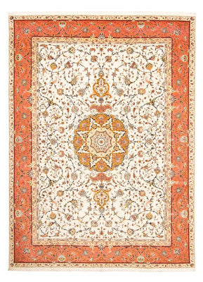 Tapis persan - Tabriz - Royal - 403 x 298 cm - beige