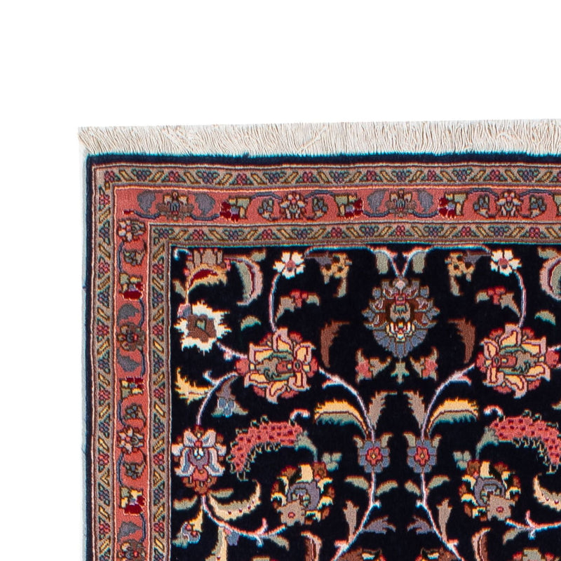 Tapis de couloir Tapis persan - Tabriz - Royal - 298 x 65 cm - bleu foncé