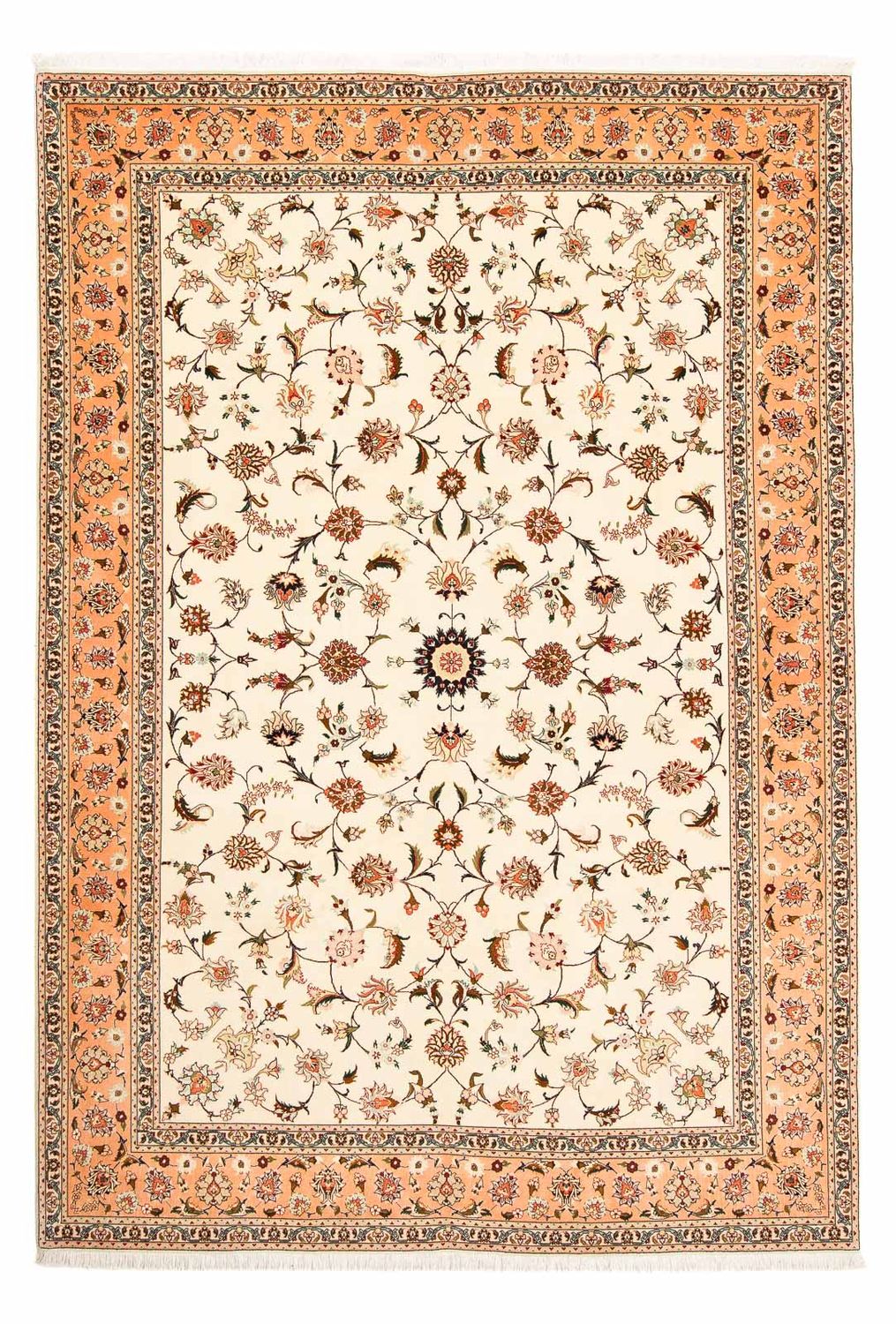 Tapis persan - Tabriz - Royal - 300 x 205 cm - beige