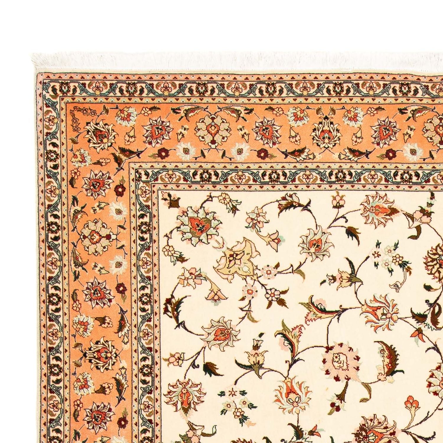 Tapis persan - Tabriz - Royal - 300 x 205 cm - beige