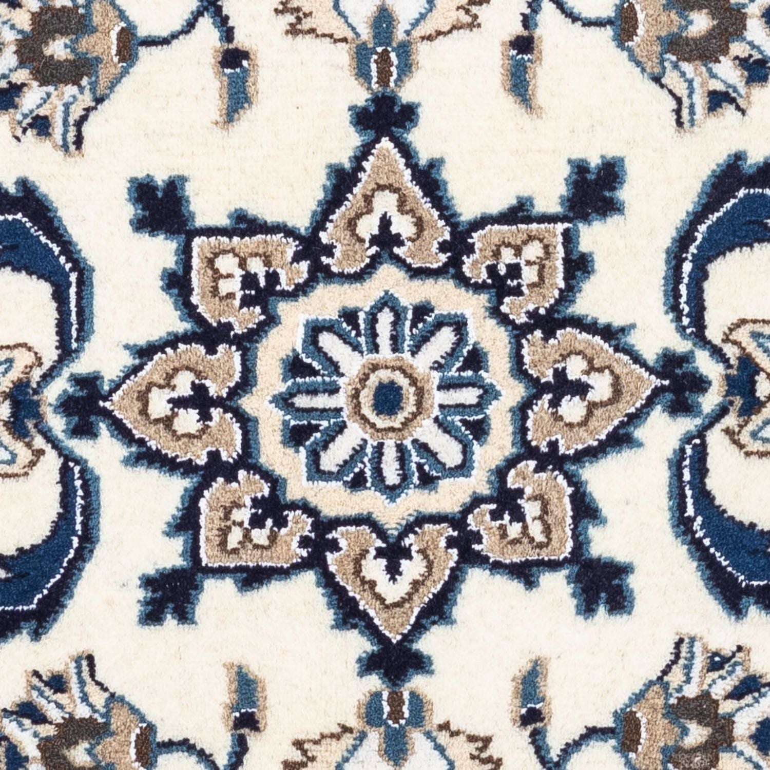 Tapis persan - Nain - 142 x 68 cm - beige