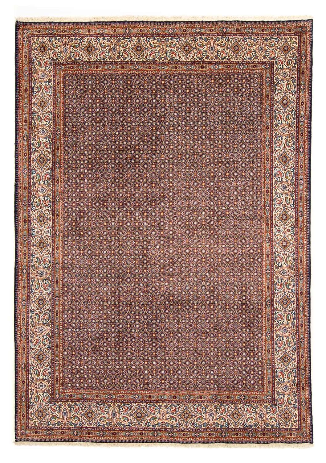 Tapis persan - Classique - 346 x 246 cm - marron foncé