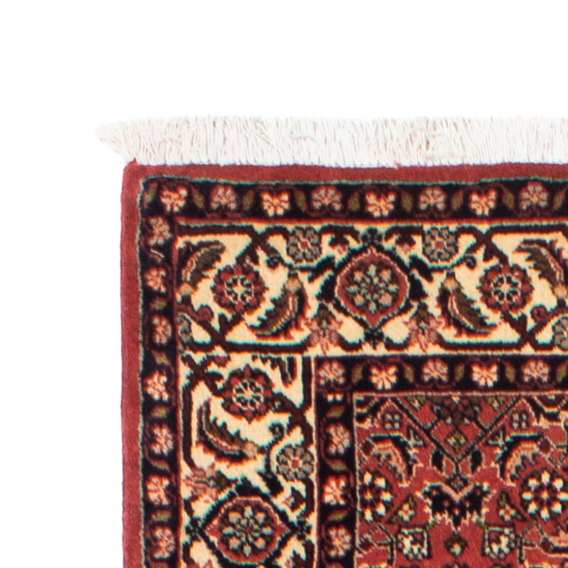 Tapis de couloir Tapis persan - Bidjar - 295 x 83 cm - rouge foncé