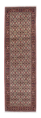 Tapis de couloir Tapis persan - Bidjar - 291 x 80 cm - beige