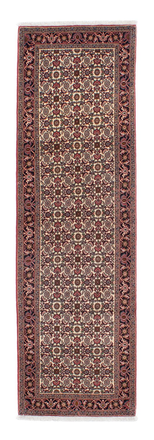 Tapis de couloir Tapis persan - Bidjar - 291 x 80 cm - beige