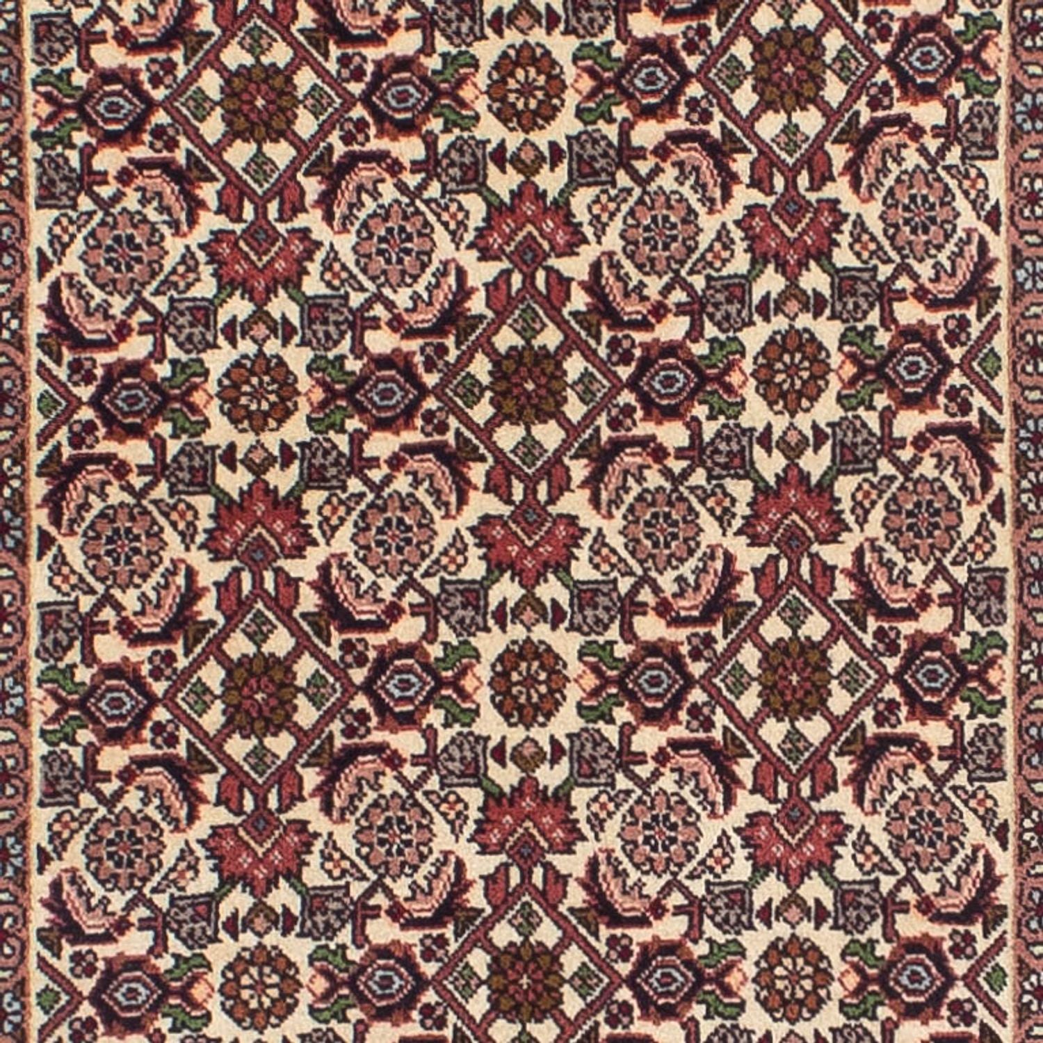 Tapis de couloir Tapis persan - Bidjar - 291 x 80 cm - beige
