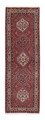 Tapis de couloir Tapis persan - Bidjar - 238 x 75 cm - rouge clair