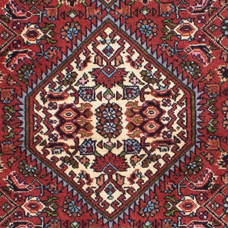 Tapis de couloir Tapis persan - Bidjar - 238 x 75 cm - rouge clair