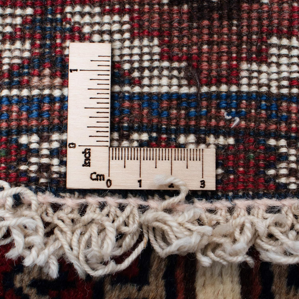 Tapis de couloir Tapis persan - Nomadic - 194 x 80 cm - rouge foncé