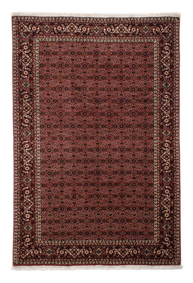 Tapis persan - Bidjar - 295 x 196 cm - rouge foncé