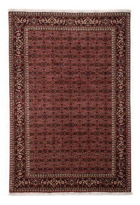 Tapis persan - Bidjar - 295 x 196 cm - rouge foncé
