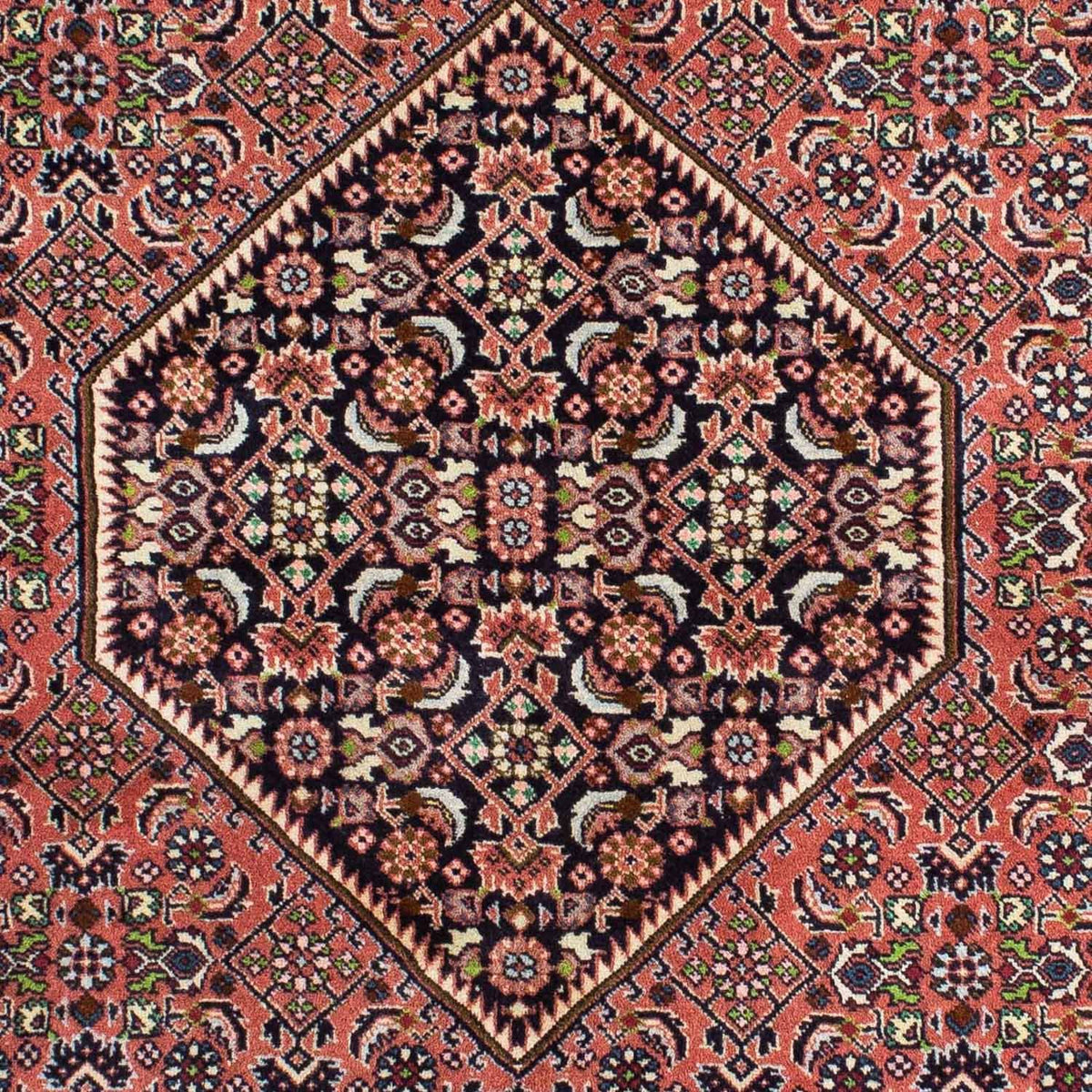 Tapis persan - Bidjar - 234 x 142 cm - rouge