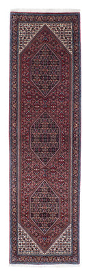 Tapis de couloir Tapis persan - Bidjar - 253 x 72 cm - rouille