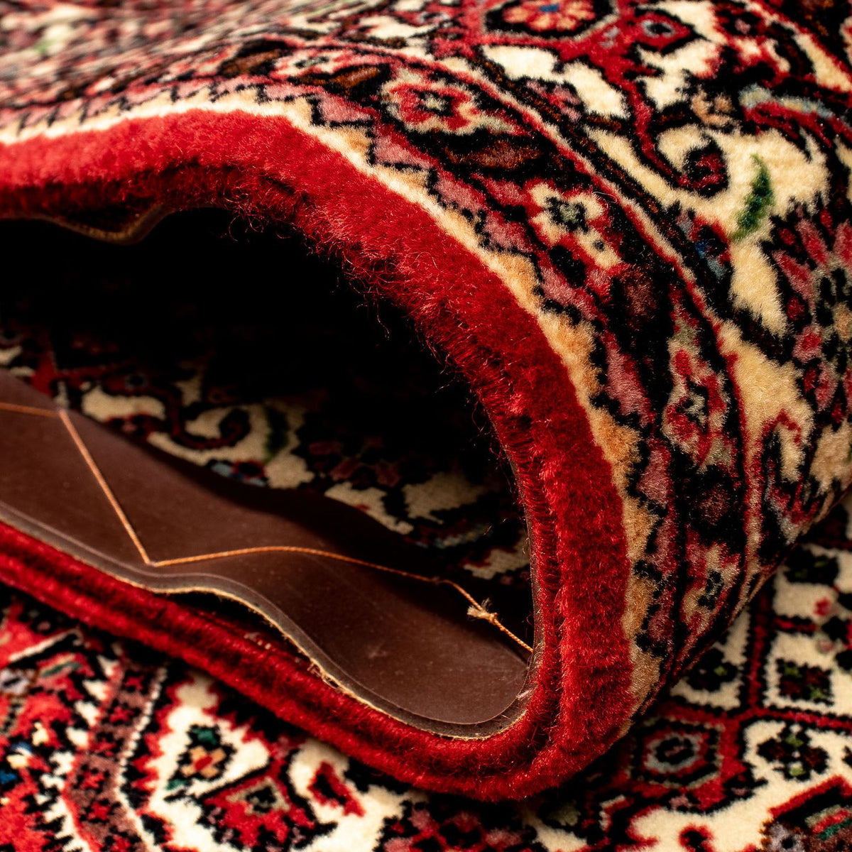 Tapis de couloir Tapis persan - Bidjar - 247 x 73 cm - multicolore