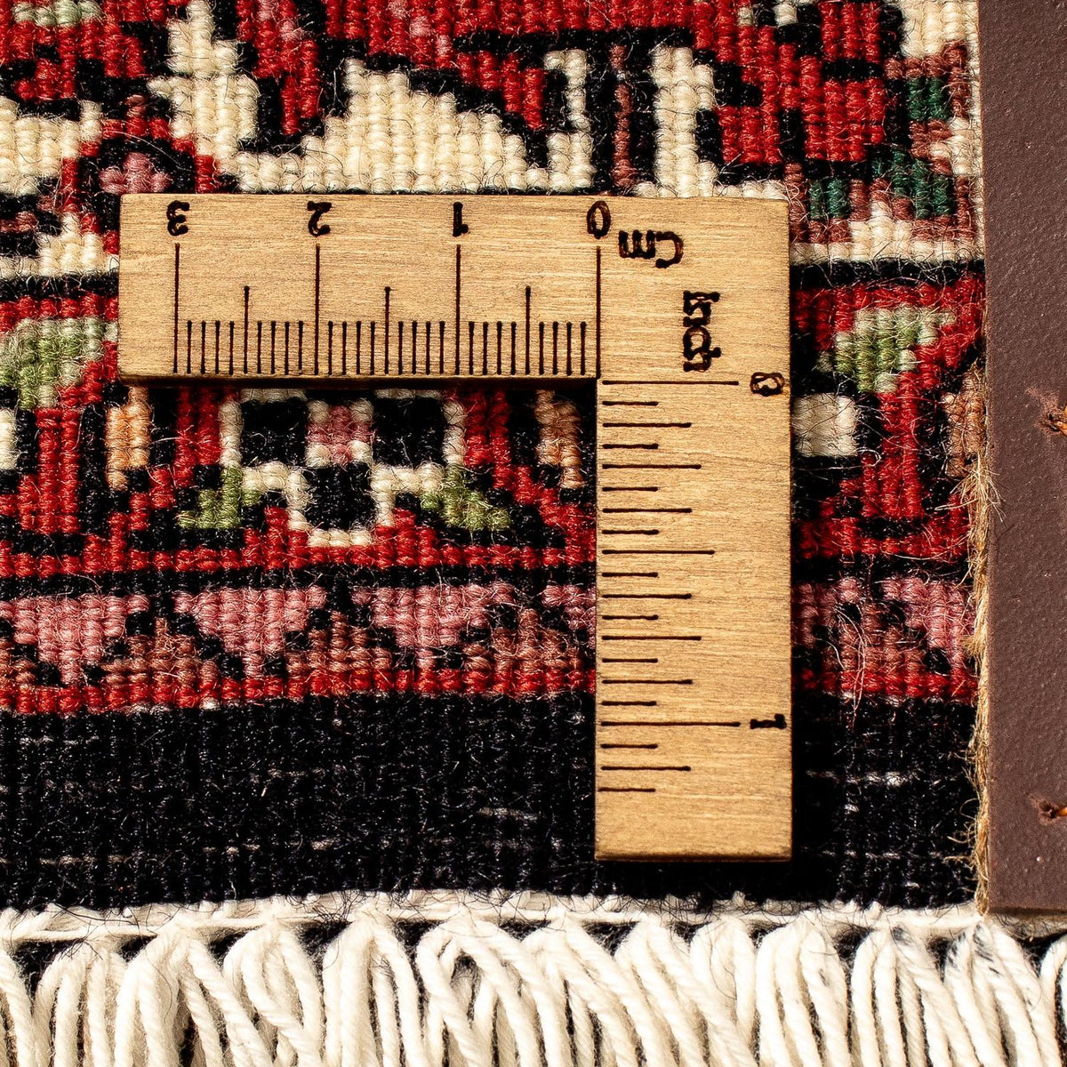 Tapis de couloir Tapis persan - Bidjar - 315 x 77 cm - multicolore