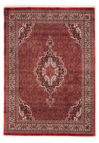 Tapis persan - Bidjar - 233 x 168 cm - rouge foncé