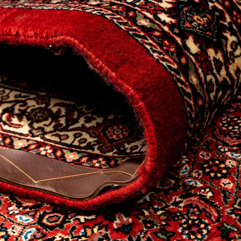 Tapis de couloir Tapis persan - Bidjar - 293 x 100 cm - rouge foncé