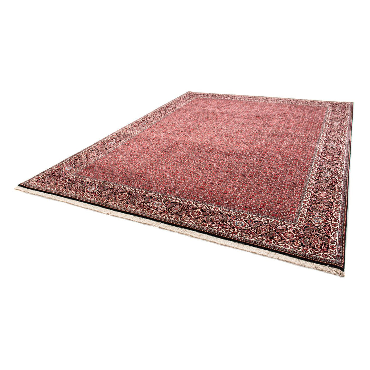 Tapis persan - Bidjar - 340 x 255 cm - rouge clair