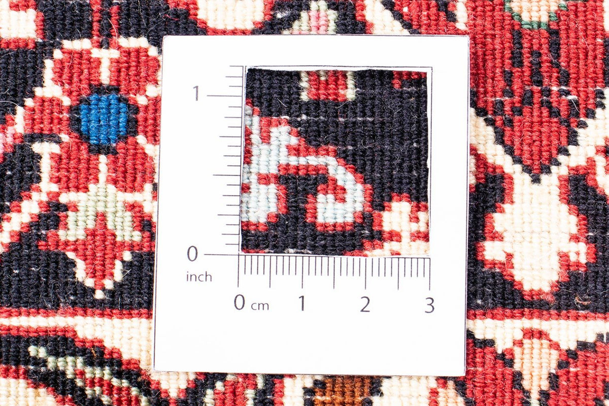 Tapis persan - Bidjar - 340 x 255 cm - rouge clair