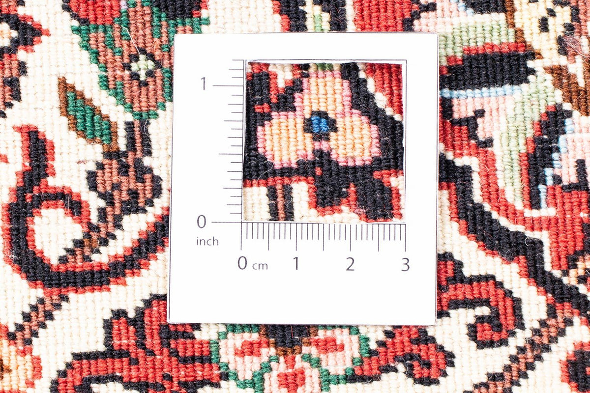 Tapis persan - Bidjar - 350 x 250 cm - rouge foncé