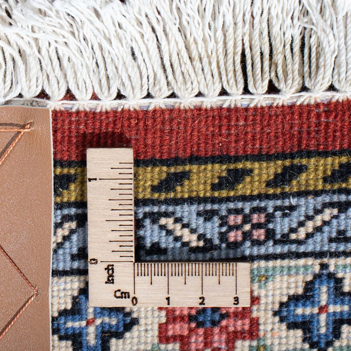 Tapis de couloir Tapis persan - Bidjar - 196 x 48 cm - bleu foncé