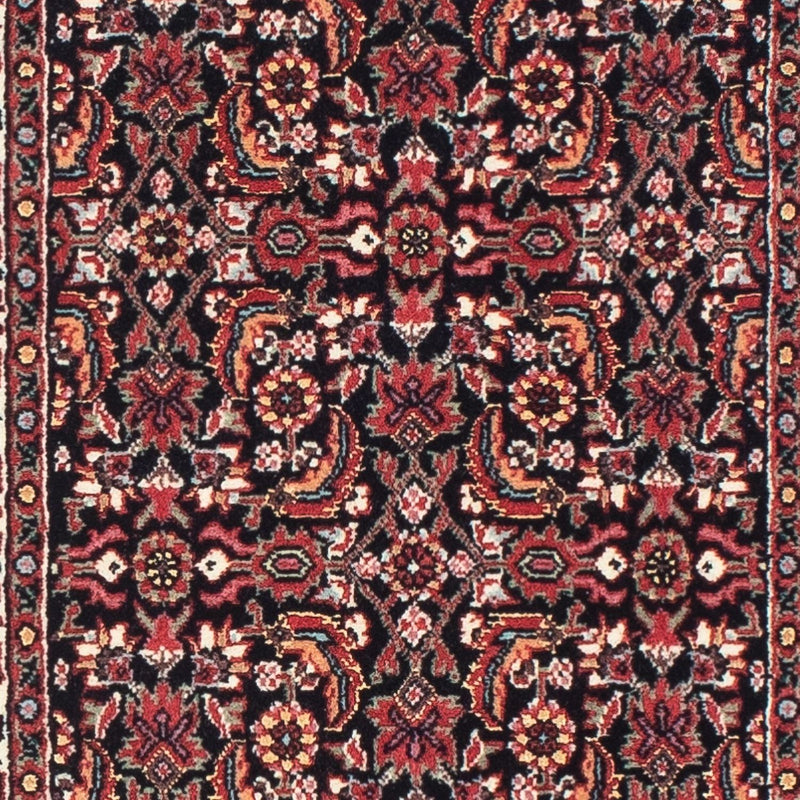 Tapis de couloir Tapis persan - Bidjar - 195 x 48 cm - bleu foncé