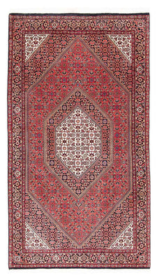 Tapis de couloir Tapis persan - Bidjar - 187 x 107 cm - rouge