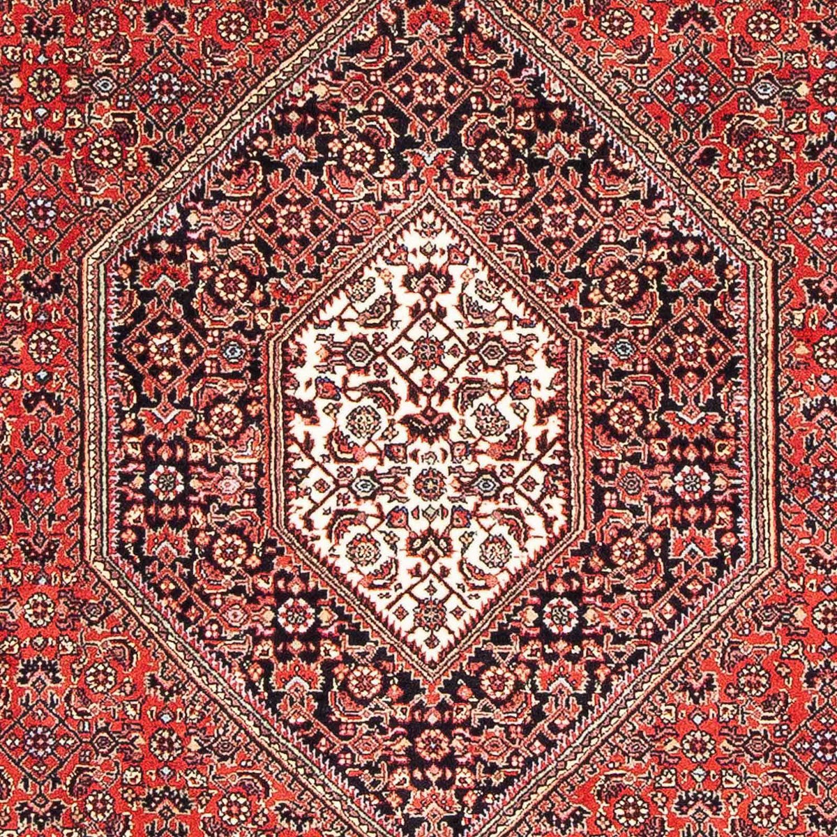 Tapis persan - Bidjar - 170 x 110 cm - rouge