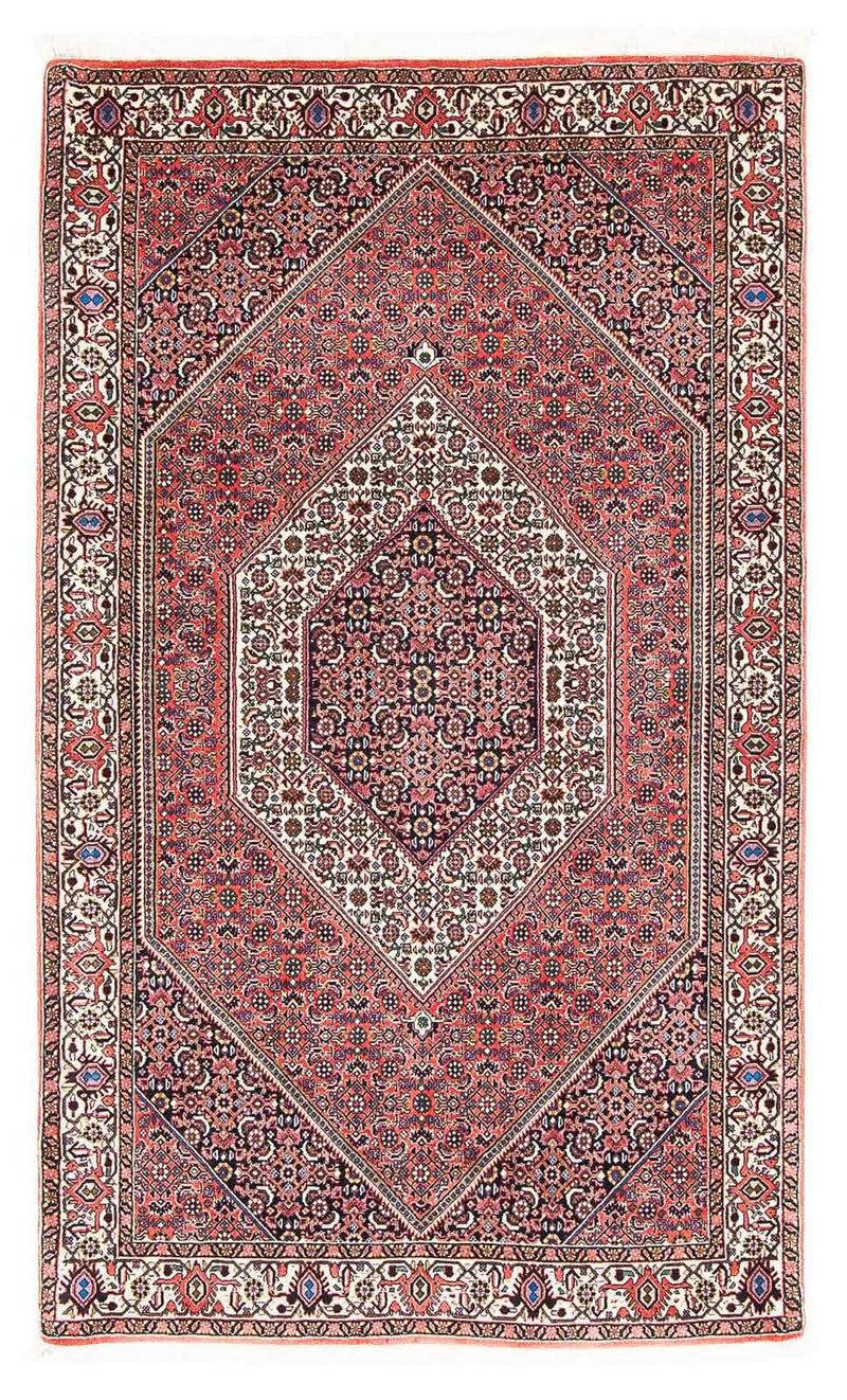 Tapis persan - Bidjar - 182 x 112 cm - rouge clair