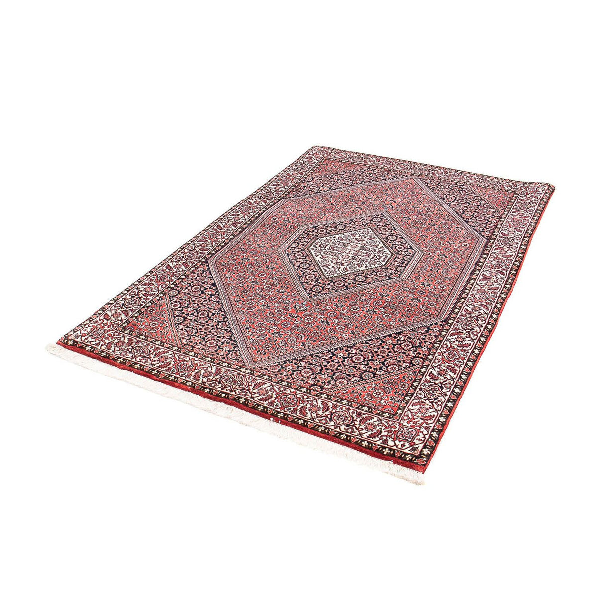 Tapis persan - Bidjar - 174 x 110 cm - rouge clair