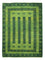 Tapis Gabbeh - Persan - 233 x 178 cm - vert