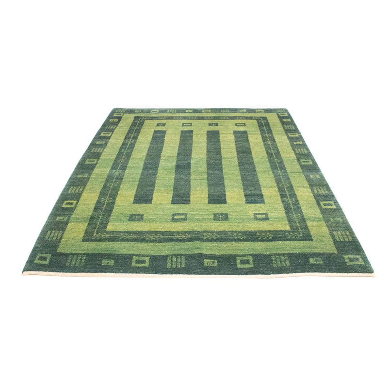 Tapis Gabbeh - Persan - 233 x 178 cm - vert