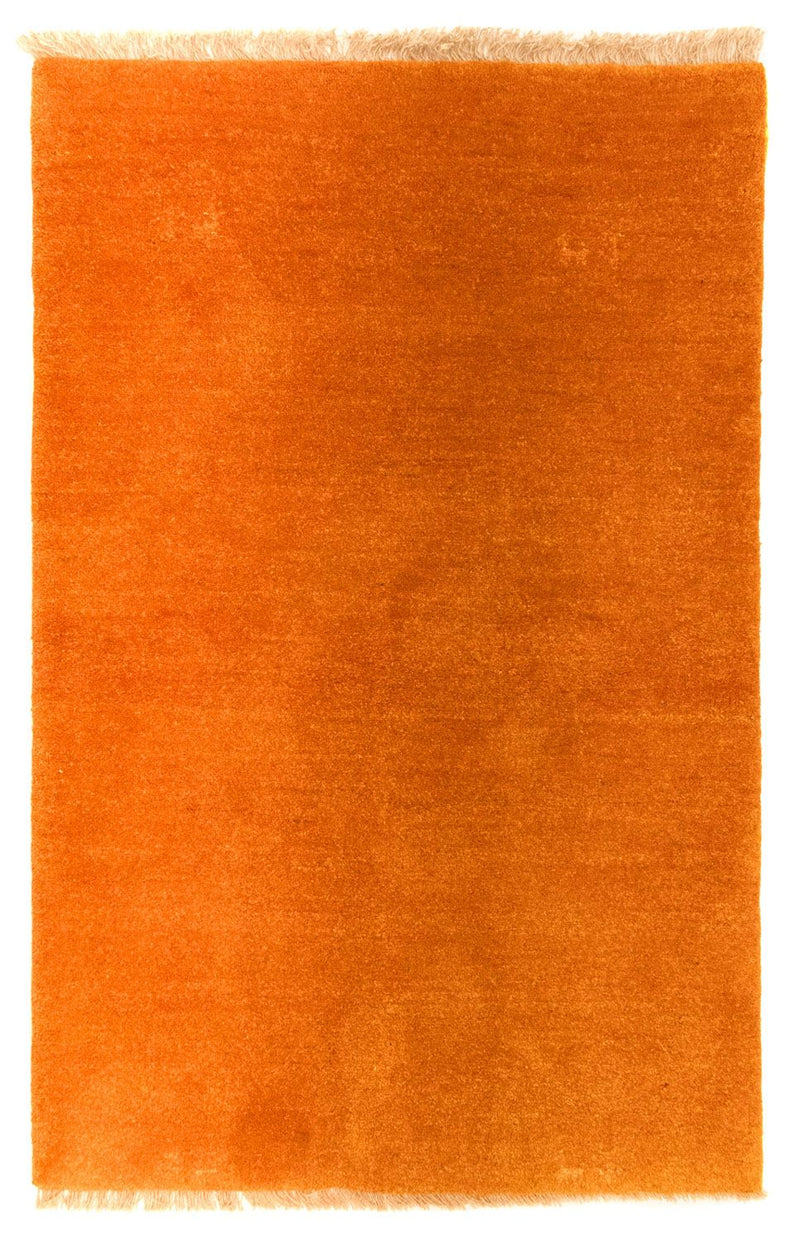 Tapis Gabbeh - Persan - 133 x 90 cm - or