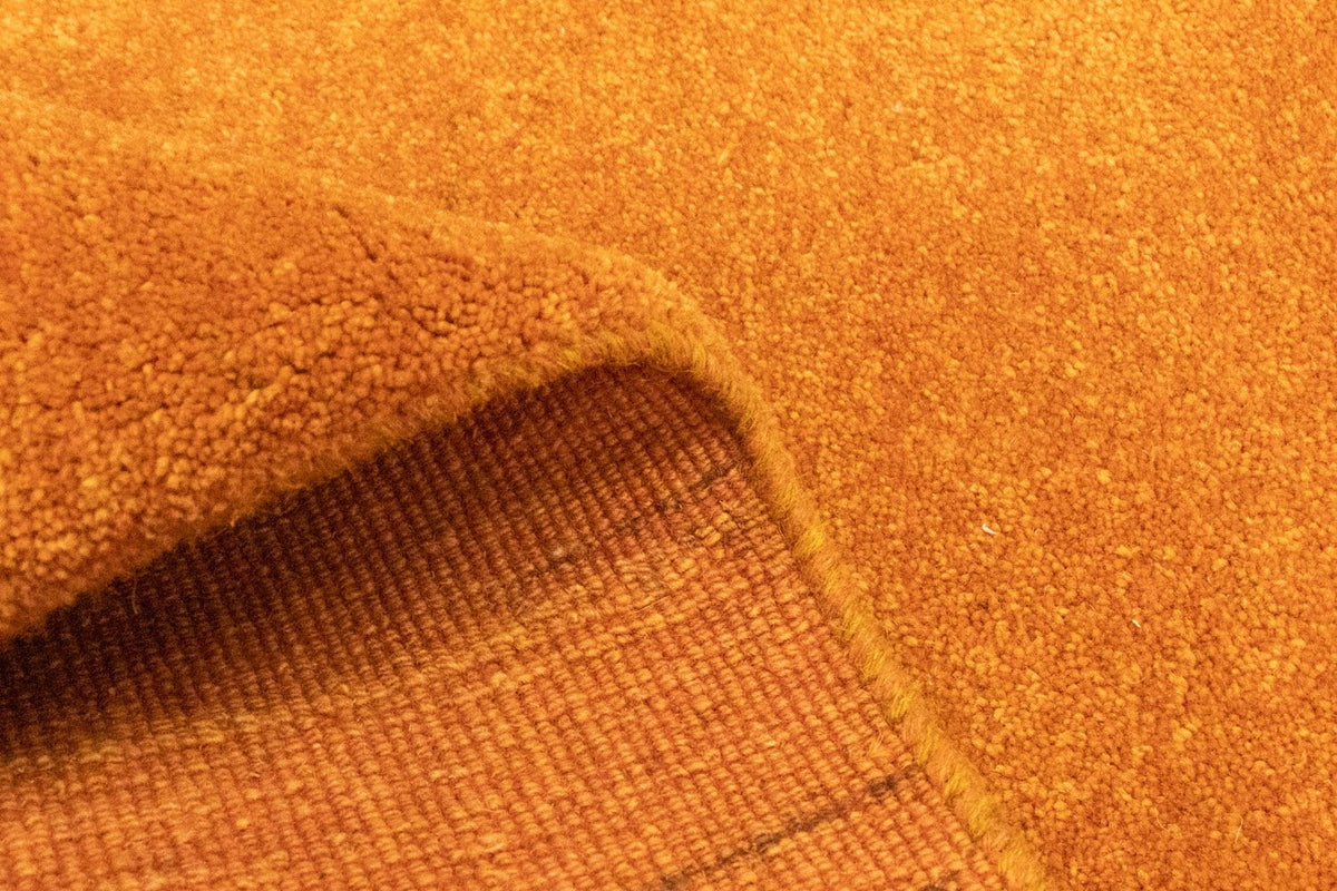 Tapis Gabbeh - Persan - 133 x 90 cm - or