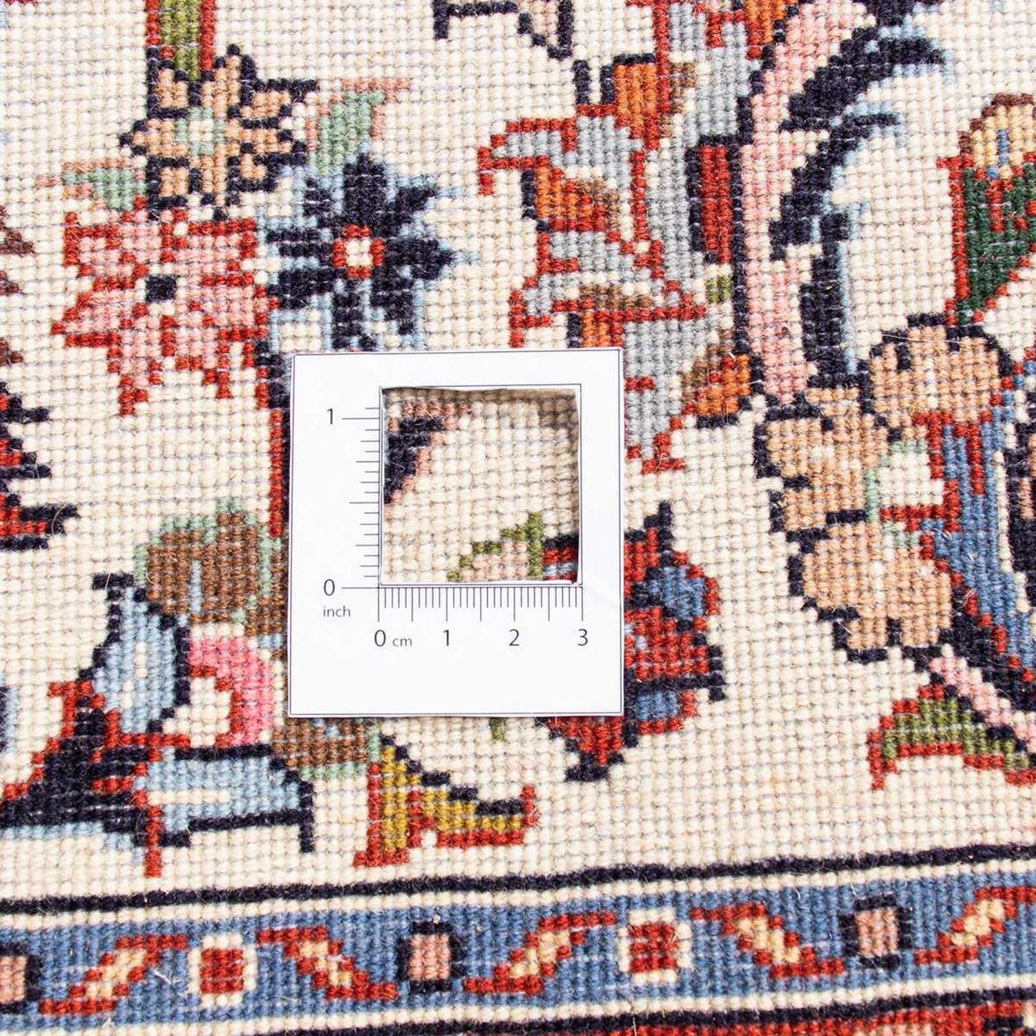 Tapis persan - Classique - 297 x 203 cm - bleu foncé