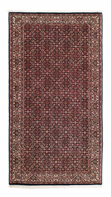 Tapis de couloir Tapis persan - Bidjar - 195 x 100 cm - bleu foncé