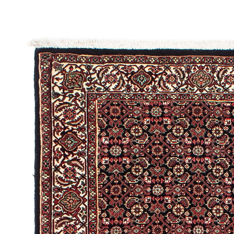 Tapis de couloir Tapis persan - Bidjar - 195 x 100 cm - bleu foncé