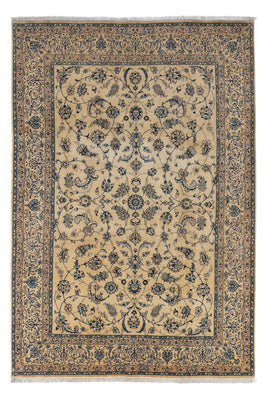 Tapis persan - Nain - Royal - 352 x 243 cm - marron clair