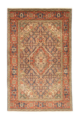 Tapis persan - Tabriz - Royal - 145 x 95 cm - bleu foncé