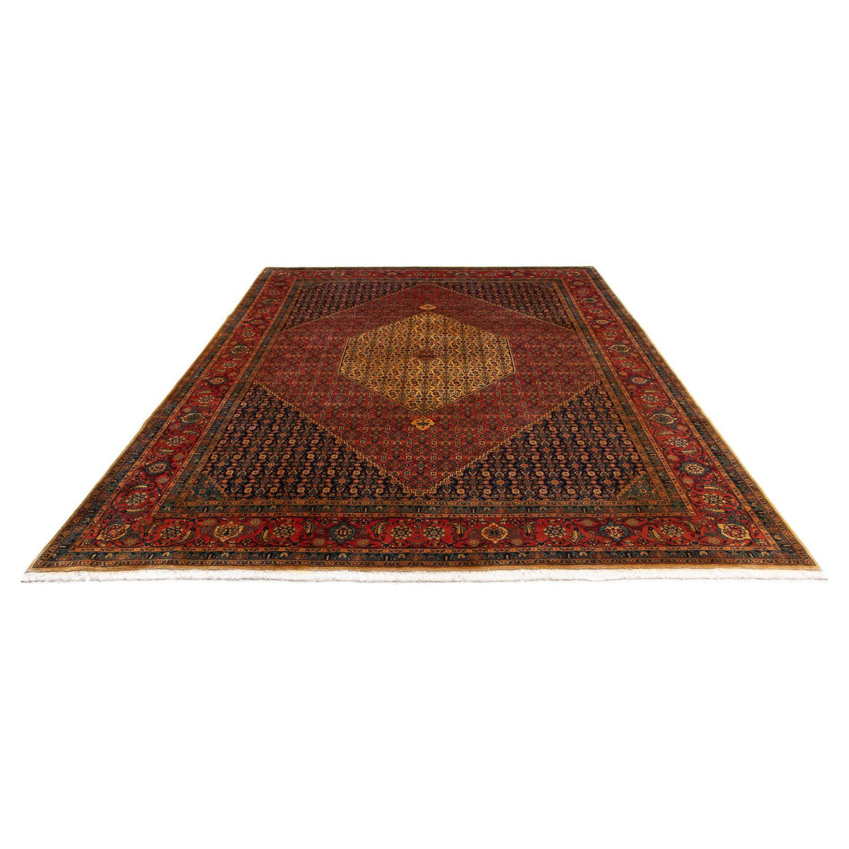 Tapis persan - Tabriz - Royal - 337 x 251 cm - rouge foncé