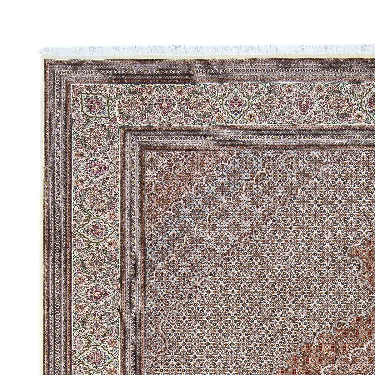 Tapis persan - Tabriz - 288 x 251 cm - multicolore