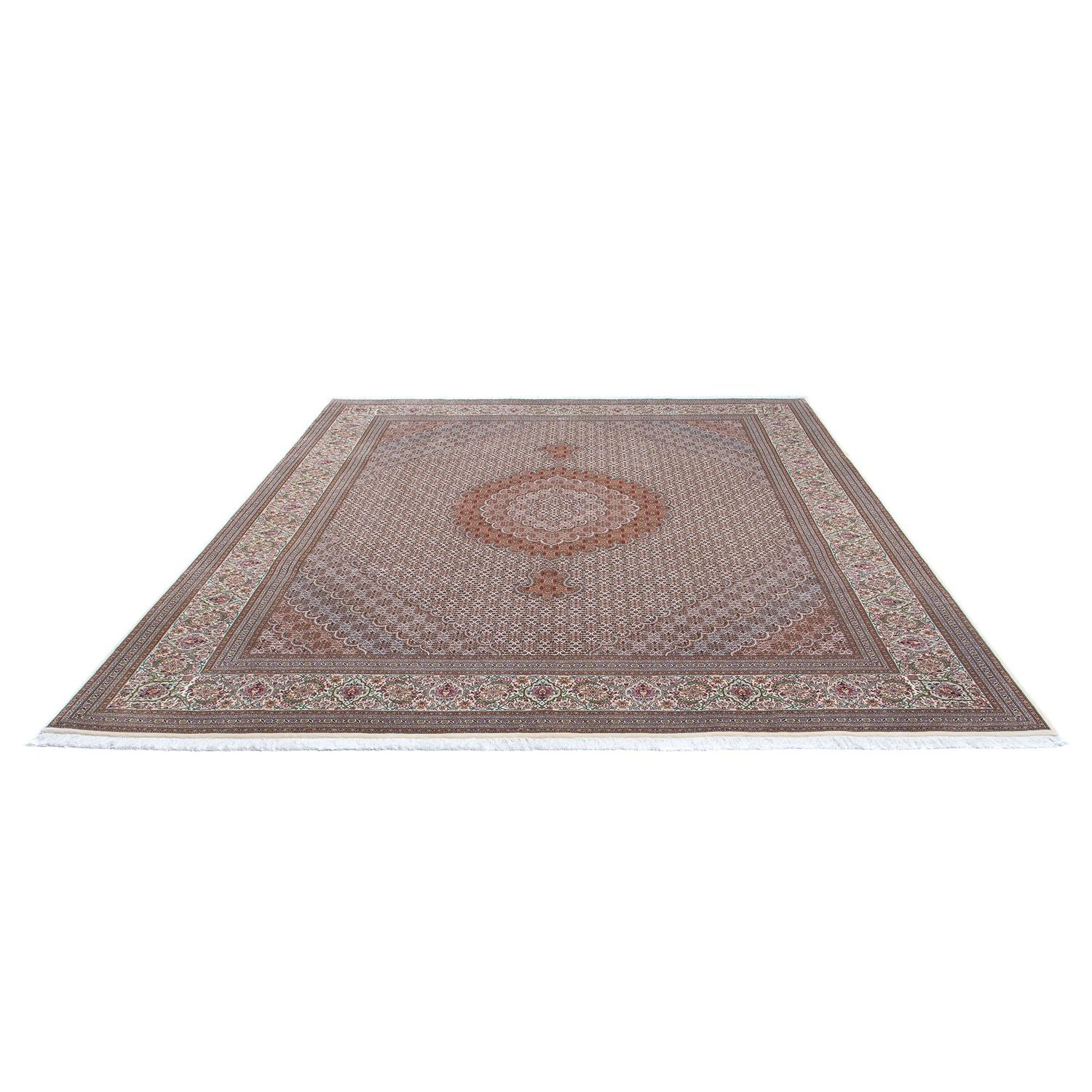 Tapis persan - Tabriz - 288 x 251 cm - multicolore
