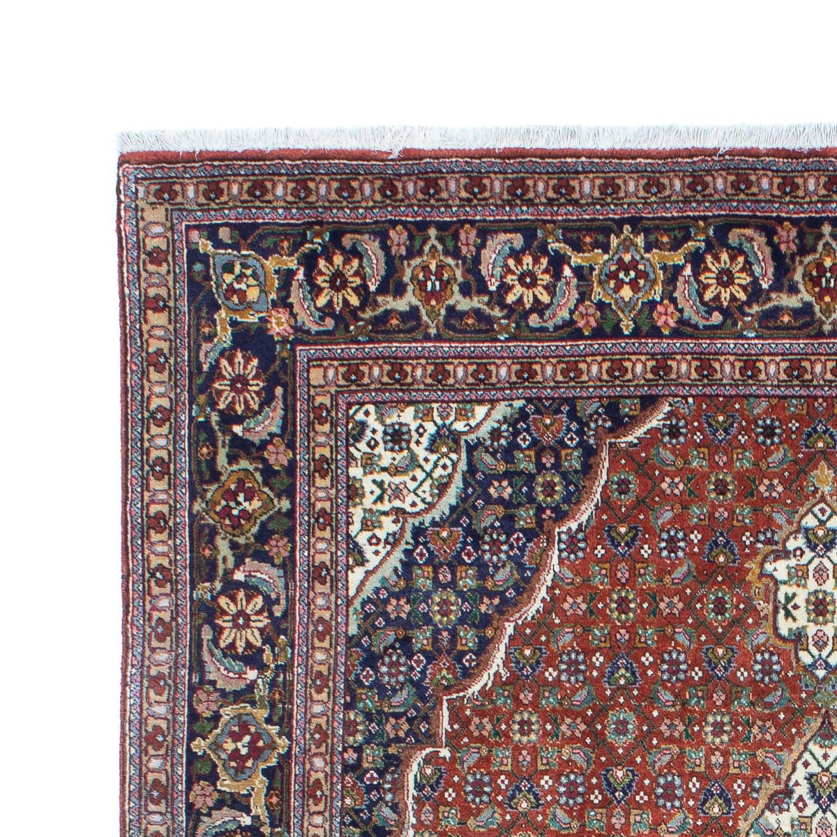Tapis persan - Tabriz - 209 x 152 cm - rouille
