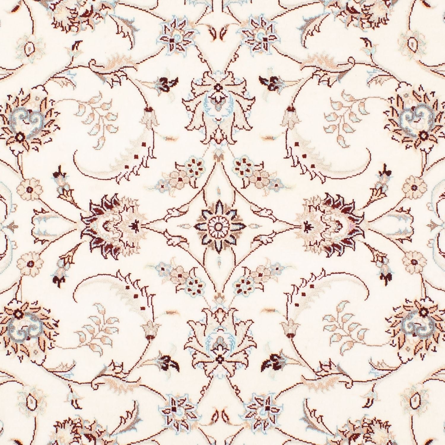 Tapis persan - Nain - Royal - 196 x 137 cm - beige