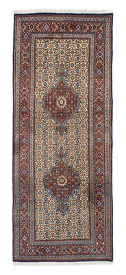 Tapis de couloir Tapis persan - Classique - 200 x 77 cm - beige