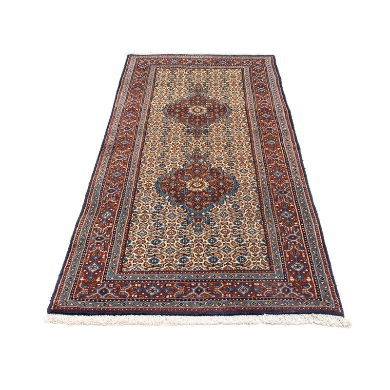 Tapis de couloir Tapis persan - Classique - 200 x 77 cm - beige