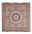 Tapis persan - Tabriz - Royal carré  - 250 x 248 cm - marron clair