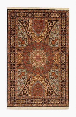 Tapis persan - Tabriz - Royal - 154 x 98 cm - multicolore