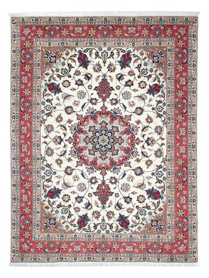 Tapis persan - Tabriz - Royal - 206 x 150 cm - beige