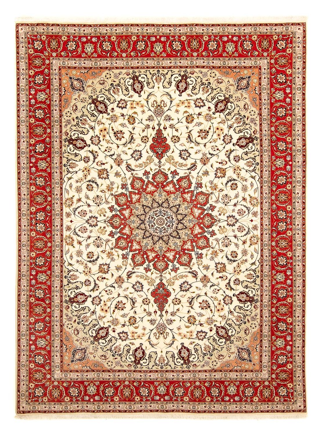 Tapis persan - Tabriz - Royal - 345 x 250 cm - beige